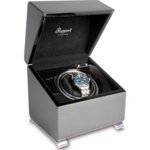 Кутия за самонавиващи се часовници Rapport London Est. 1898 - Vogue Carbon Fibre Mono Watch Winder